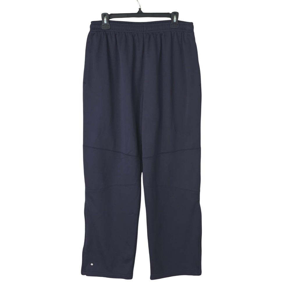 Holloway Navy Blue Athletic Track Pants Mens Large Stretch Relaxed Fit‎ Gym